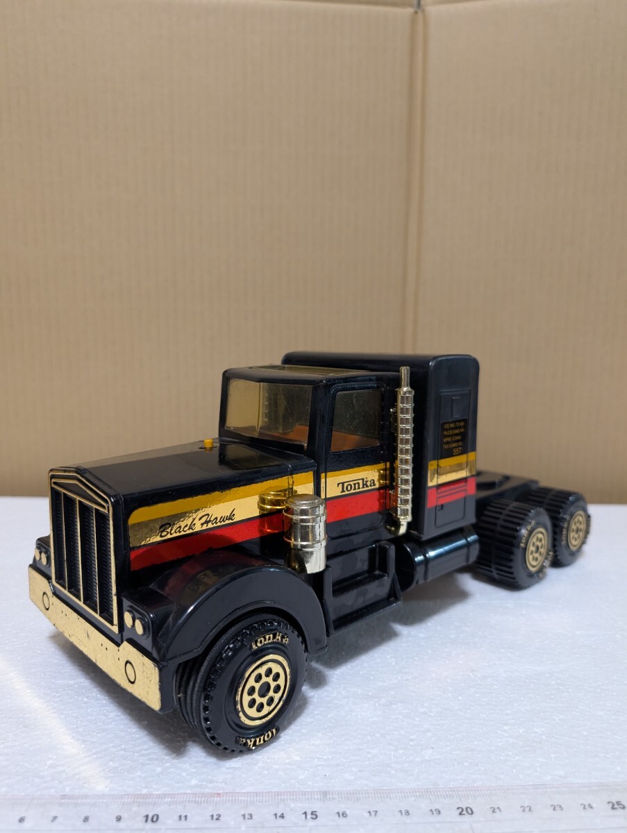 1978年 昭和当時物 トンカ TONKA BIackHawk semitrack ブラック