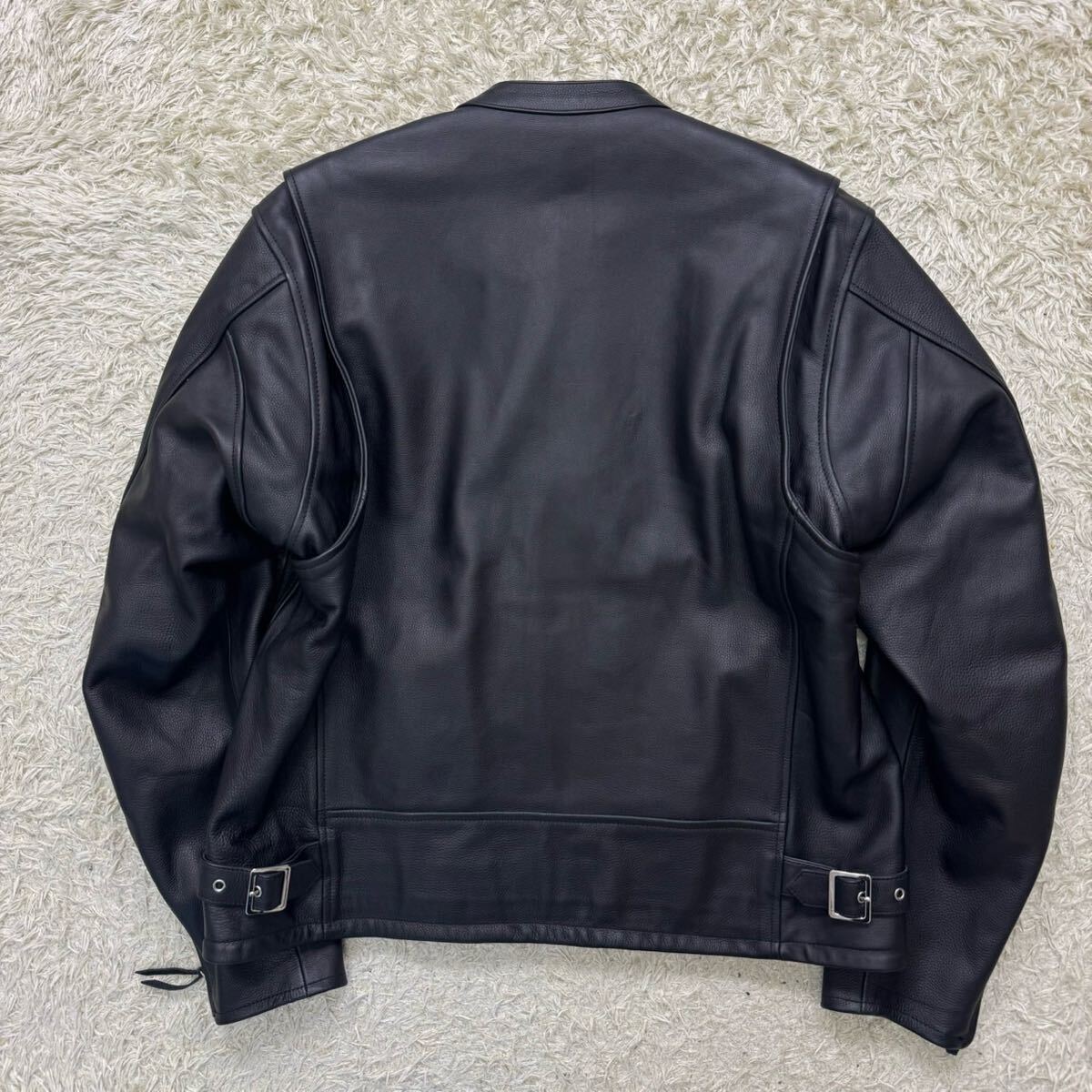 極美品 希少5L KADOYA カドヤ シングルライダース レザー 極美品 希少5L KADOYA カドヤ シングルライダース レザー