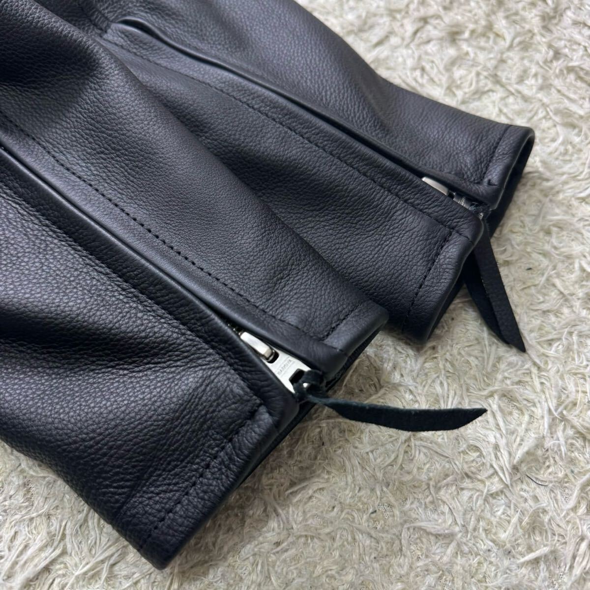 極美品 希少5L KADOYA カドヤ シングルライダース レザー 極美品 希少5L KADOYA カドヤ シングルライダース レザー