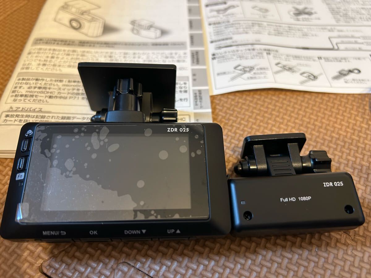 COMTEC コムテック ZDR025P ドライブレコーダー ドラレコ 前後 2 COMTEC コムテック ZDR025P ドライブレコーダー ドラレコ 前後 2