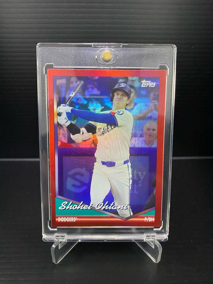 ☆50枚限定☆大谷翔平 Topps 2024 Dodgers RED PARALLEL P/DH 50 ☆50枚限定☆大谷翔平 Topps 2024 Dodgers RED PARALLEL P/DH 50