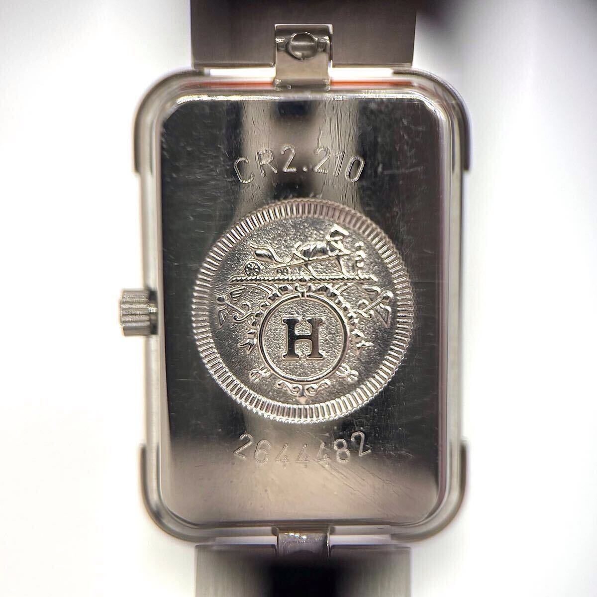 HERMES クロアジュール ステンレス スチール クォーツ 腕時計 HERMES クロアジュール ステンレス スチール クォーツ 腕時計