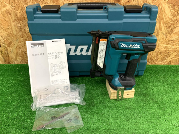 中古品】マキタ/makita 18V 充電式ピンタッカ PT353DZK(本体+ 中古品】マキタ/makita 18V 充電式ピンタッカ PT353DZK(本体+