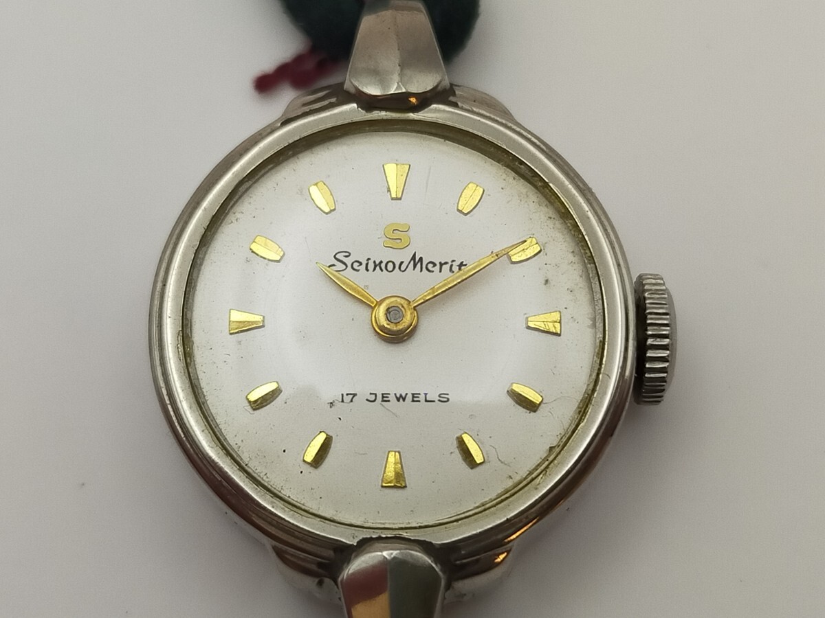セイコー 腕時計 seiko merit 17jewels 手巻き ジャンク セイコー 腕時計 seiko merit 17jewels 手巻き ジャンク