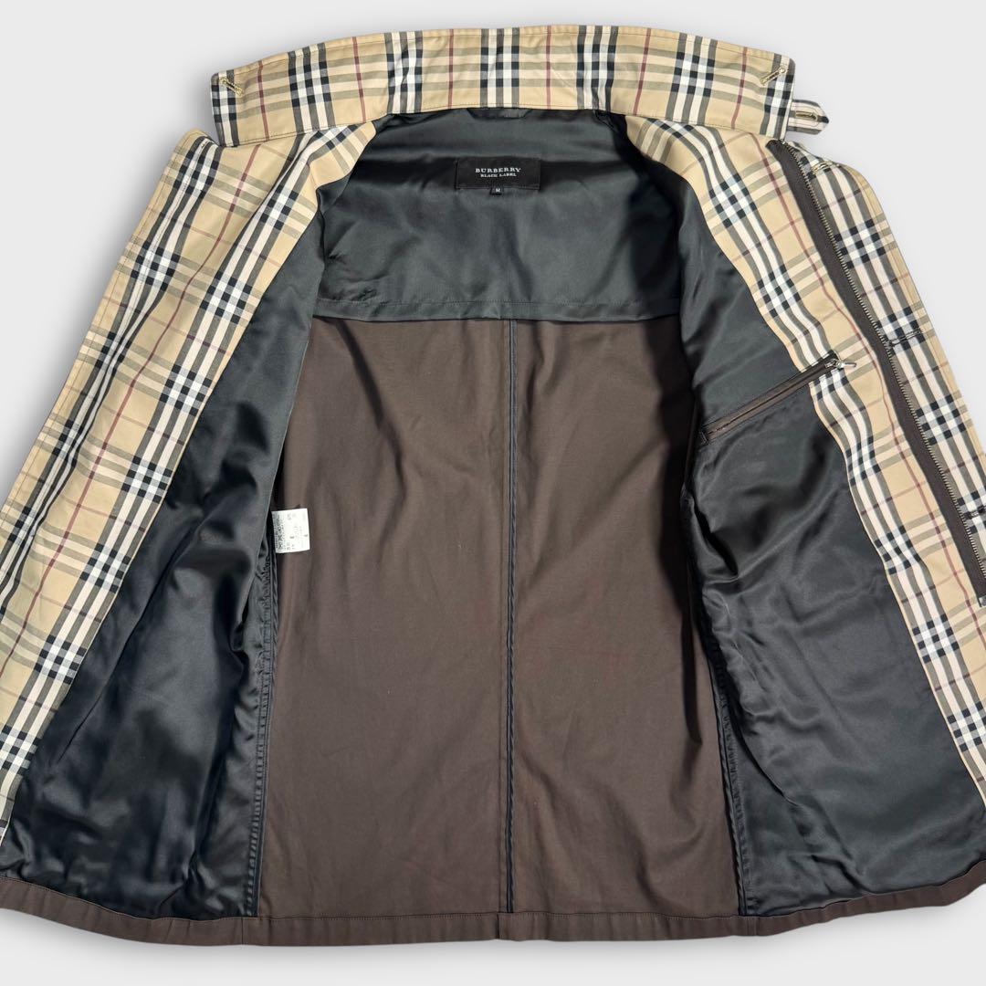 希少 極美品 バーバリーブラックレーベル サファリジャケット 希少 極美品 バーバリーブラックレーベル サファリジャケット