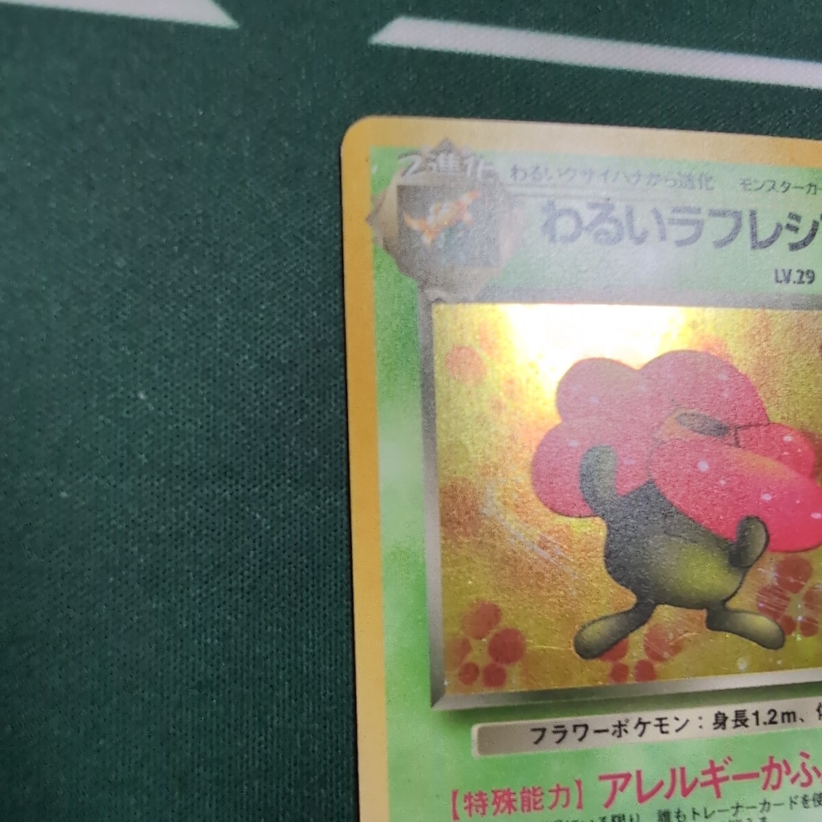 ポケモンカード 旧裏 わるいラフレシア LV.29 No.045 キラ ポケモンカード 旧裏 わるいラフレシア LV.29 No.045 キラ