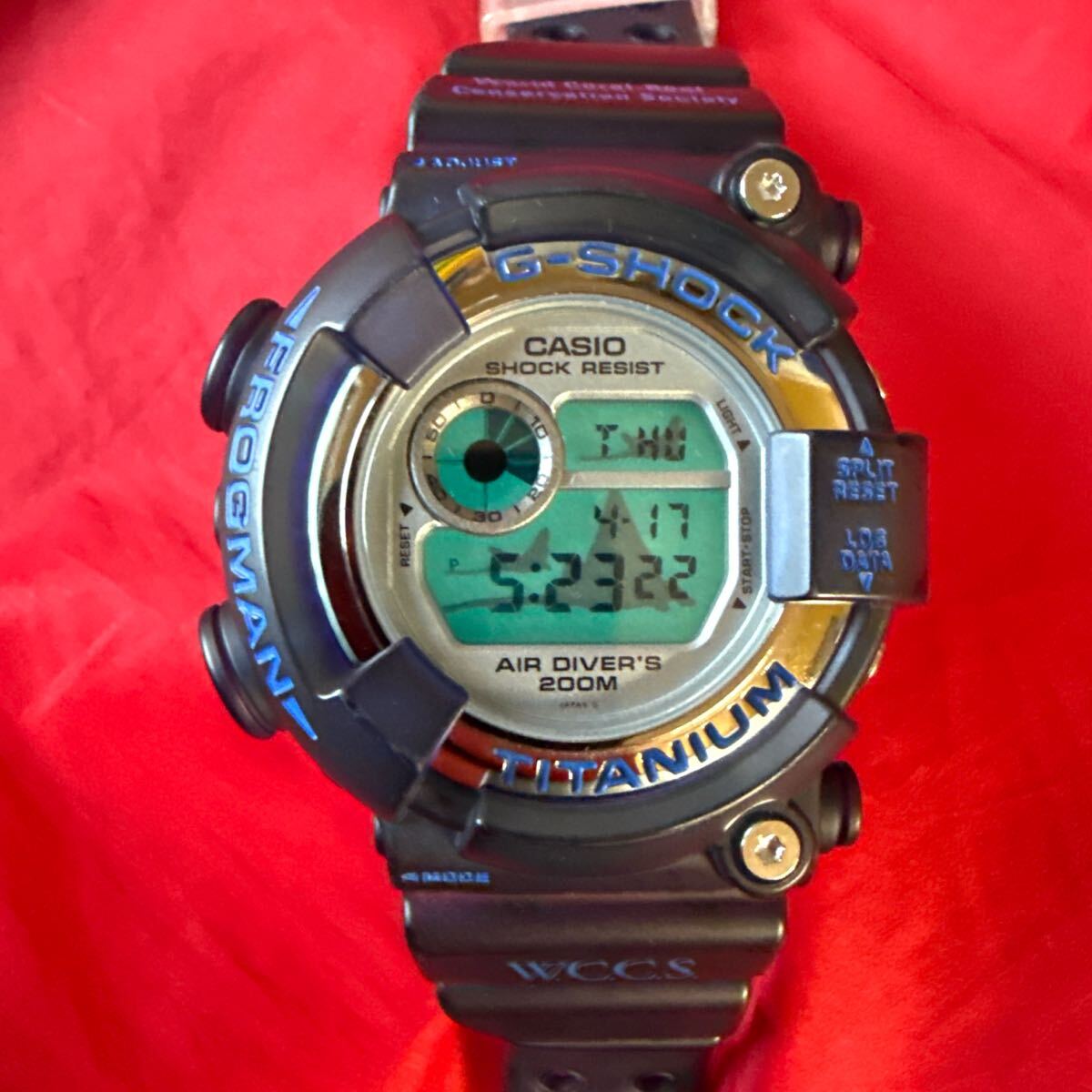 ☆即決有☆限定 WCCS フロッグマン G-SHOCK DW-8201 ELライト ☆即決有☆限定 WCCS フロッグマン G-SHOCK DW-8201 ELライト