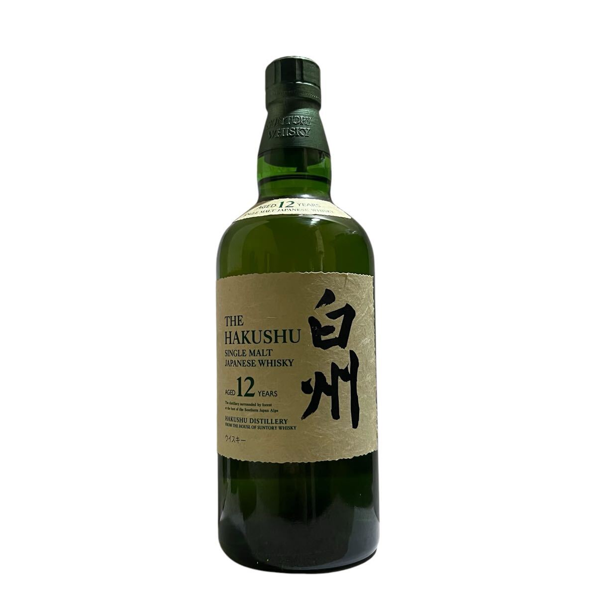 ☆未開栓☆100円スタート☆白州 シングルモルト 12年 サントリー ☆未開栓☆100円スタート☆白州 シングルモルト 12年 サントリー