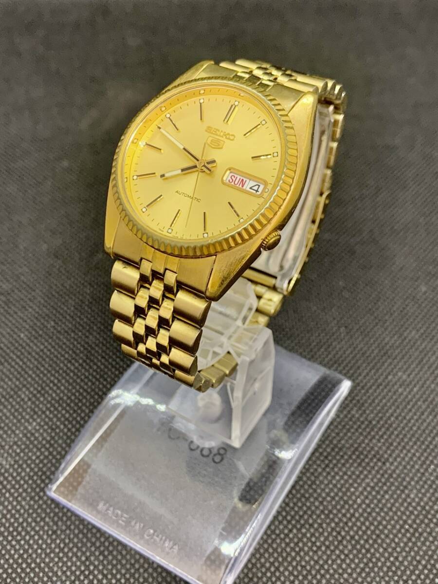 FK1345】中古現状品/SEIKO/セイコー5/デイデイト/7S26-3110/自動 FK1345】中古現状品/SEIKO/セイコー5/デイデイト/7S26-3110/自動