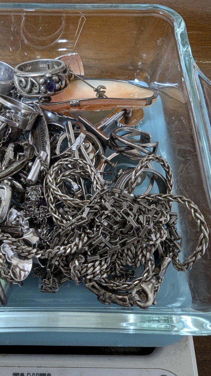 SILVER刻印 シルバー アクセサリー まとめ 重量約366g SILVER刻印 シルバー アクセサリー まとめ 重量約366g