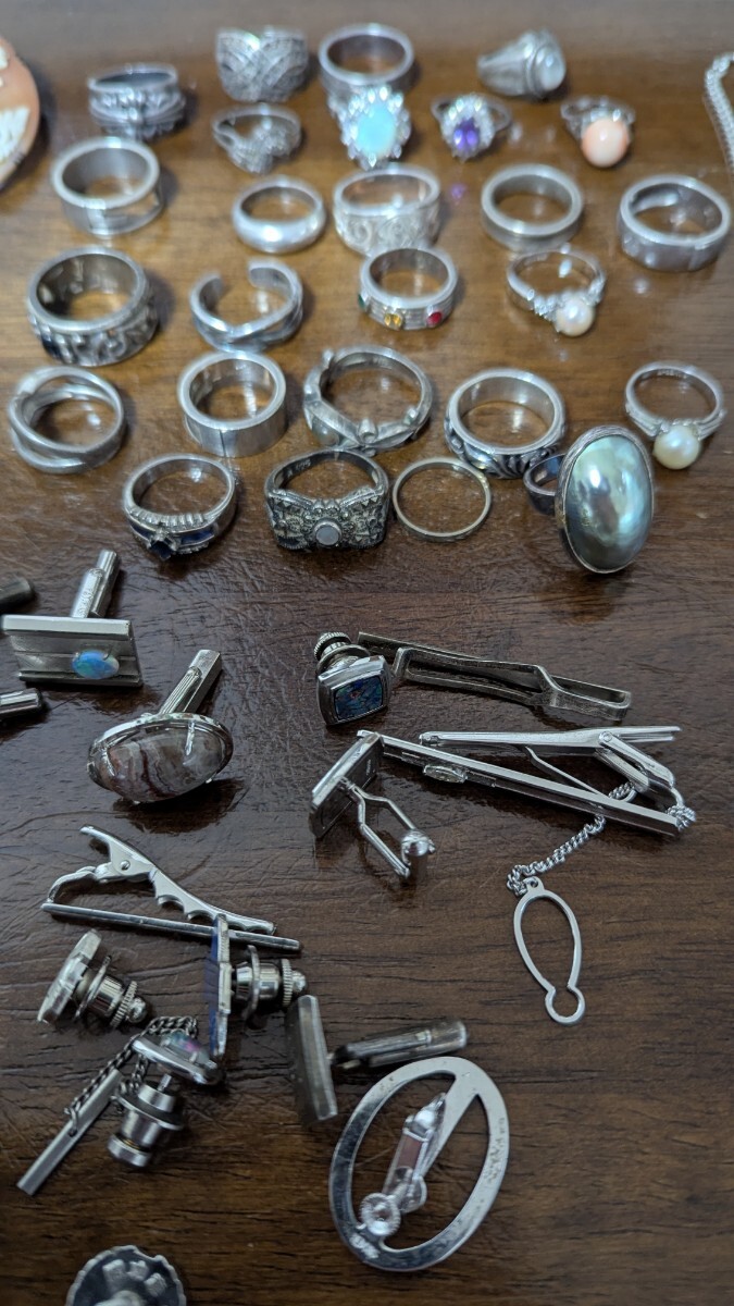 SILVER刻印 シルバー アクセサリー まとめ 重量約366g SILVER刻印 シルバー アクセサリー まとめ 重量約366g