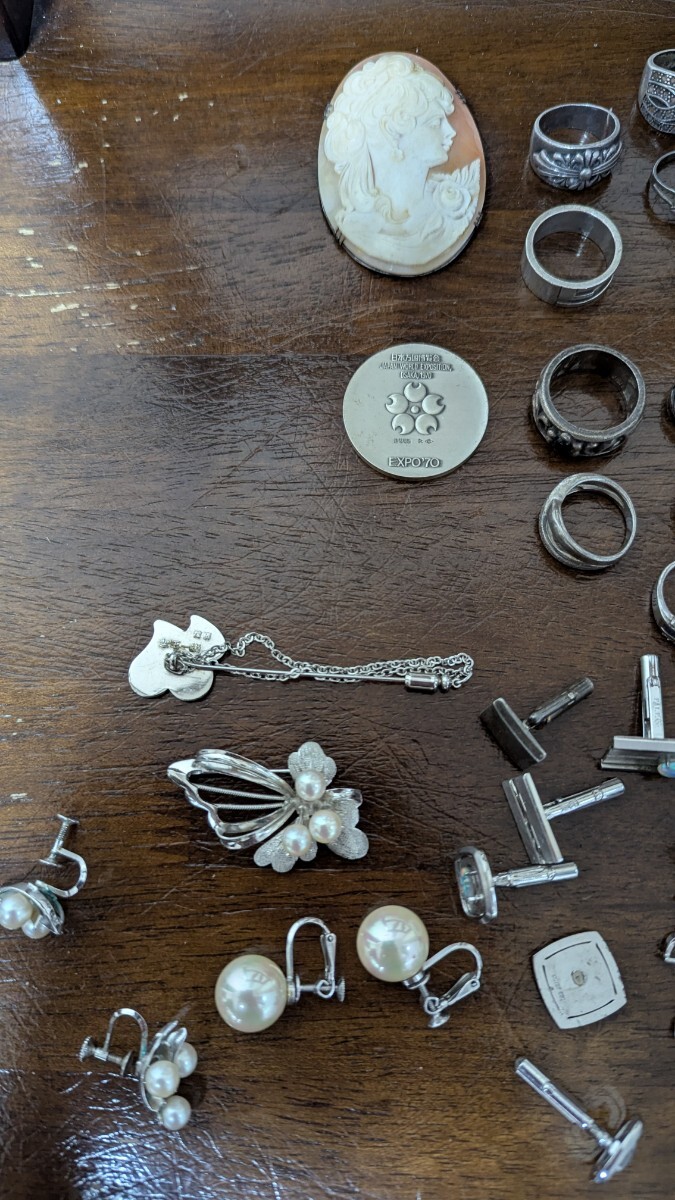 SILVER刻印 シルバー アクセサリー まとめ 重量約366g SILVER刻印 シルバー アクセサリー まとめ 重量約366g