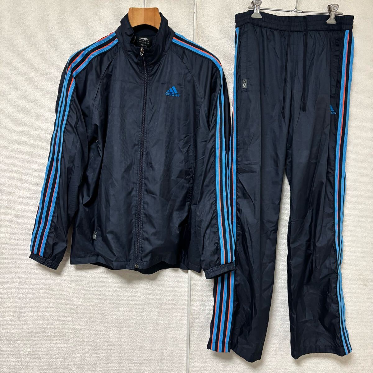00sビンテージadidasアディダス 裏地メッシュ ウインド 00sビンテージadidasアディダス 裏地メッシュ ウインド