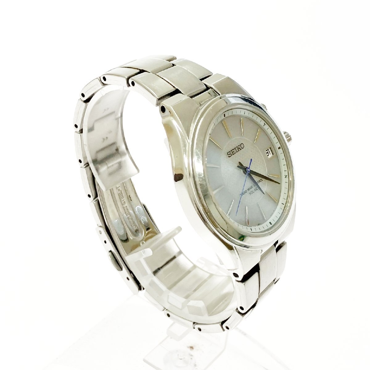 1円スタート】【訳あり品】SEIKO セイコー 7B42-0AL0 SS 1円スタート】【訳あり品】SEIKO セイコー 7B42-0AL0 SS
