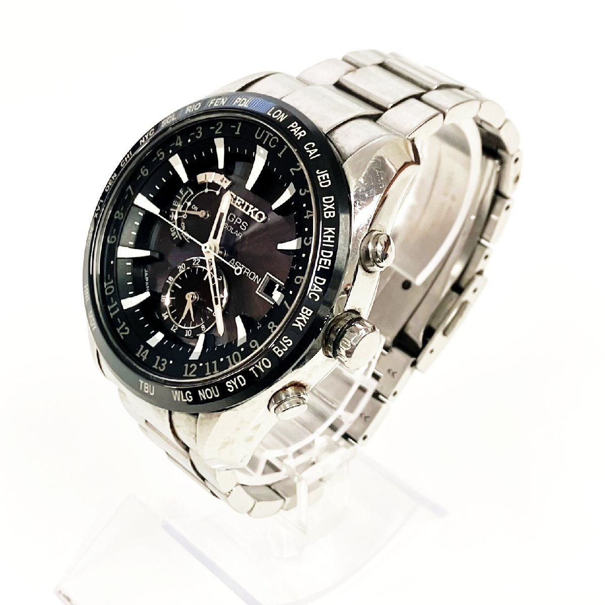 1円スタート】【箱付き】SEIKO セイコー 7X52-0AE0 アストロン 1円スタート】【箱付き】SEIKO セイコー 7X52-0AE0 アストロン