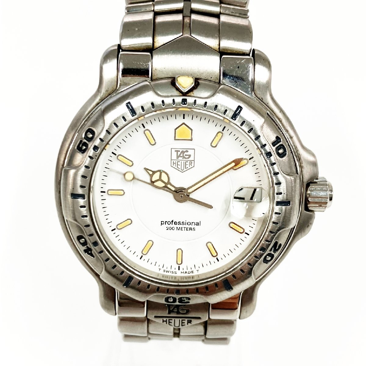 TAG HEUER タグホイヤー WH1211 プロフェッショナル メンズ腕時計 Yahoo!オークション - TAG HEUER タグホイヤー WH1211