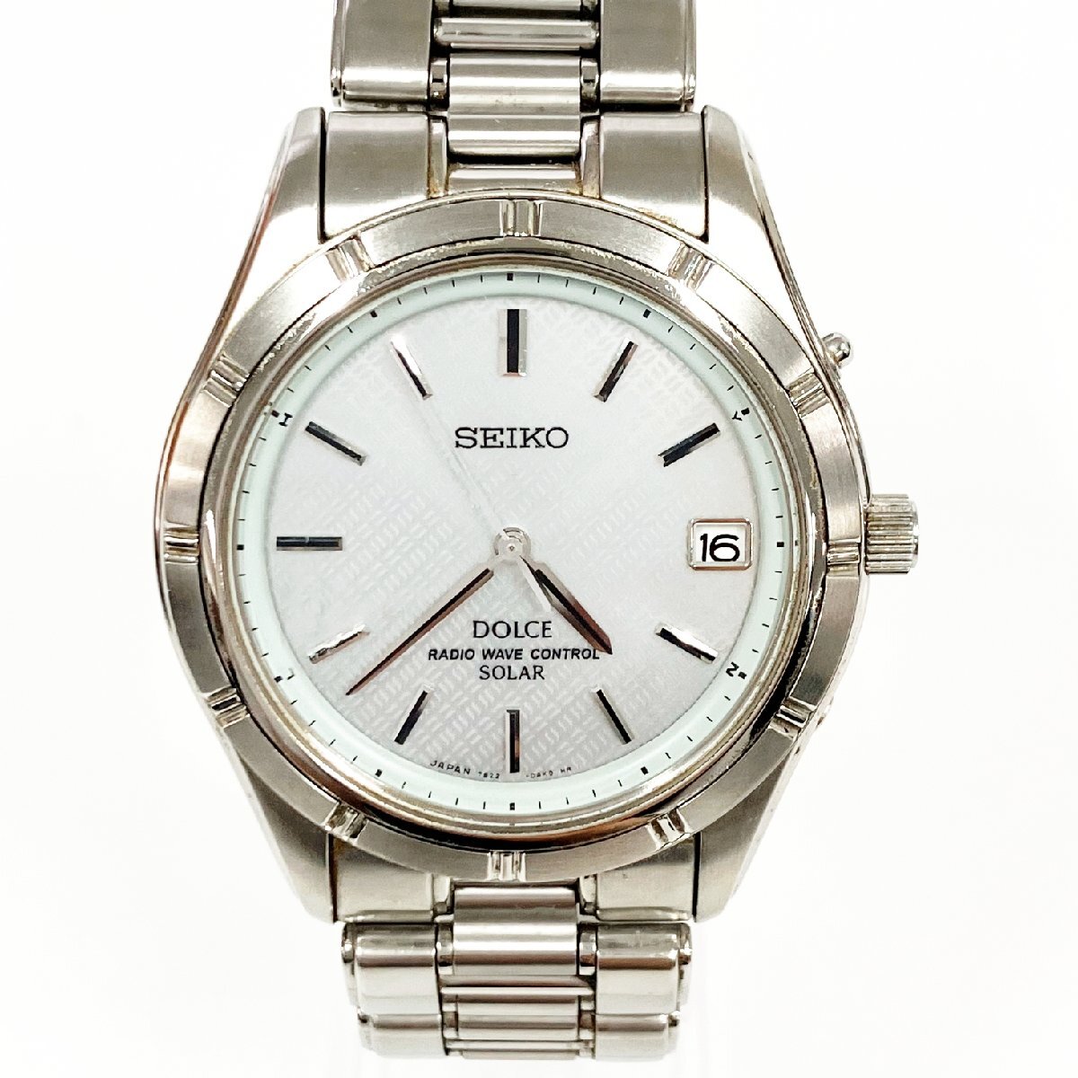 大学生協のスーツ提携店割引 1円スタート】【箱付き】SEIKO セイコー SS ドルチェ 7B22-0AE0 時計