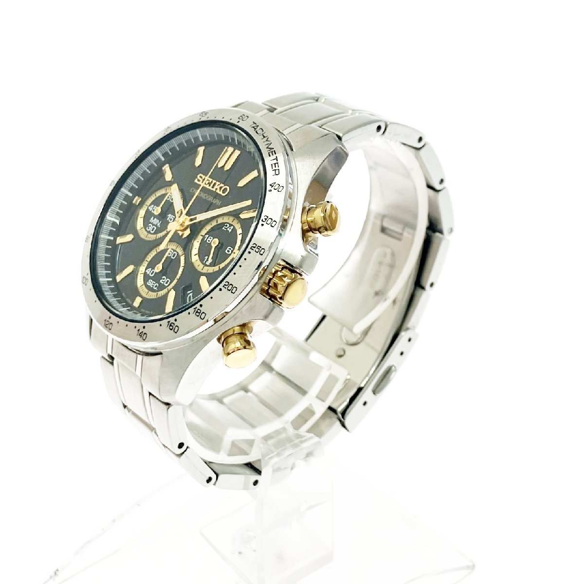 1円スタート】【訳あり品】SEIKO セイコー 8T63-00D0 クロノ 1円スタート】【訳あり品】SEIKO セイコー 8T63-00D0 クロノ