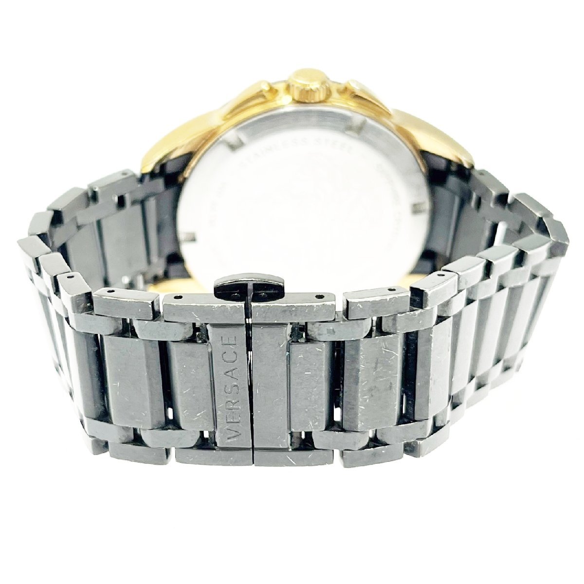 1円スタート】VERSACE ヴェルサーチ VEM8 クロノグラフ 1円スタート】VERSACE ヴェルサーチ VEM8 クロノグラフ