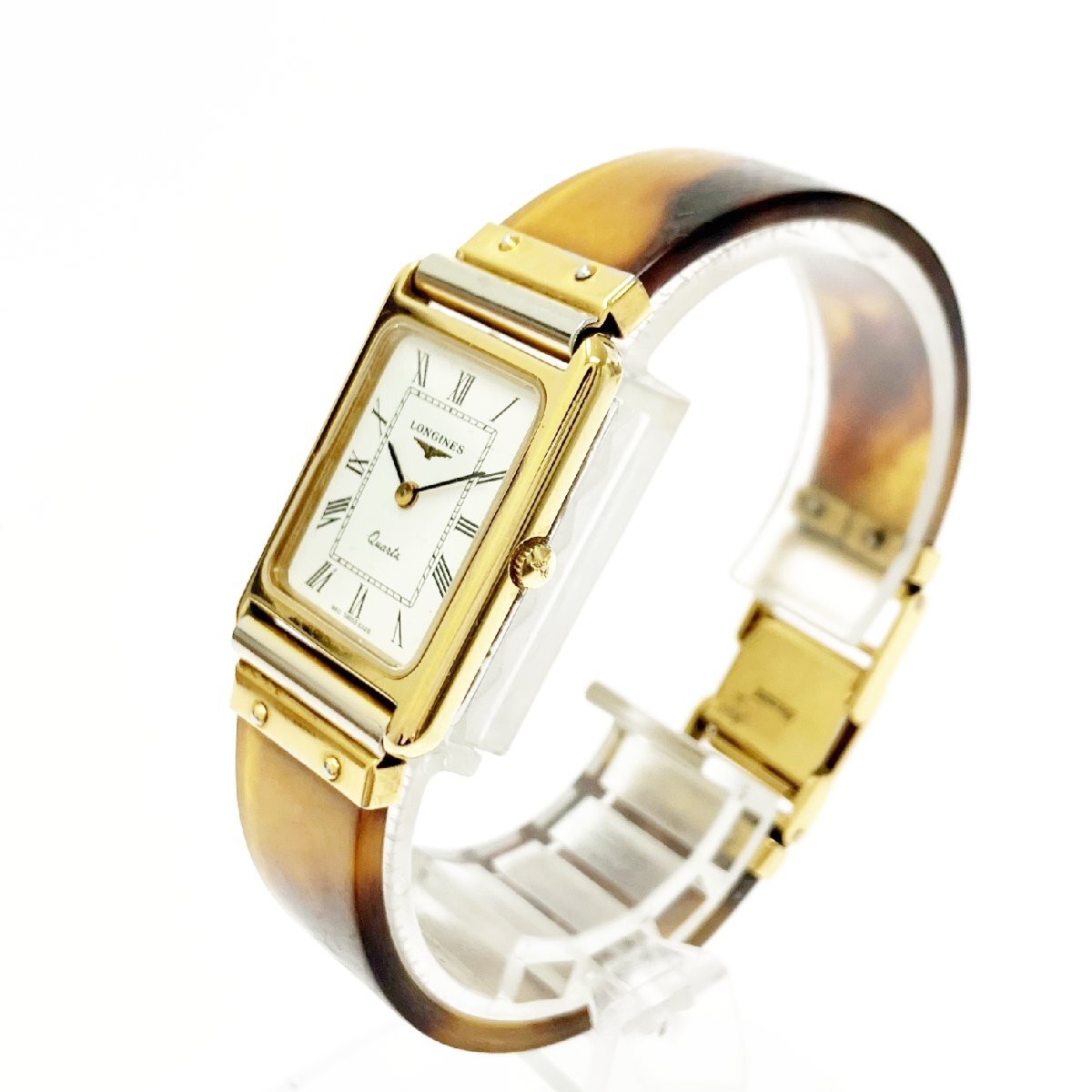 1円スタート】【箱付き】LONGINES ロンジン スクエア GP×SS 1円スタート】【箱付き】LONGINES ロンジン スクエア GP×SS