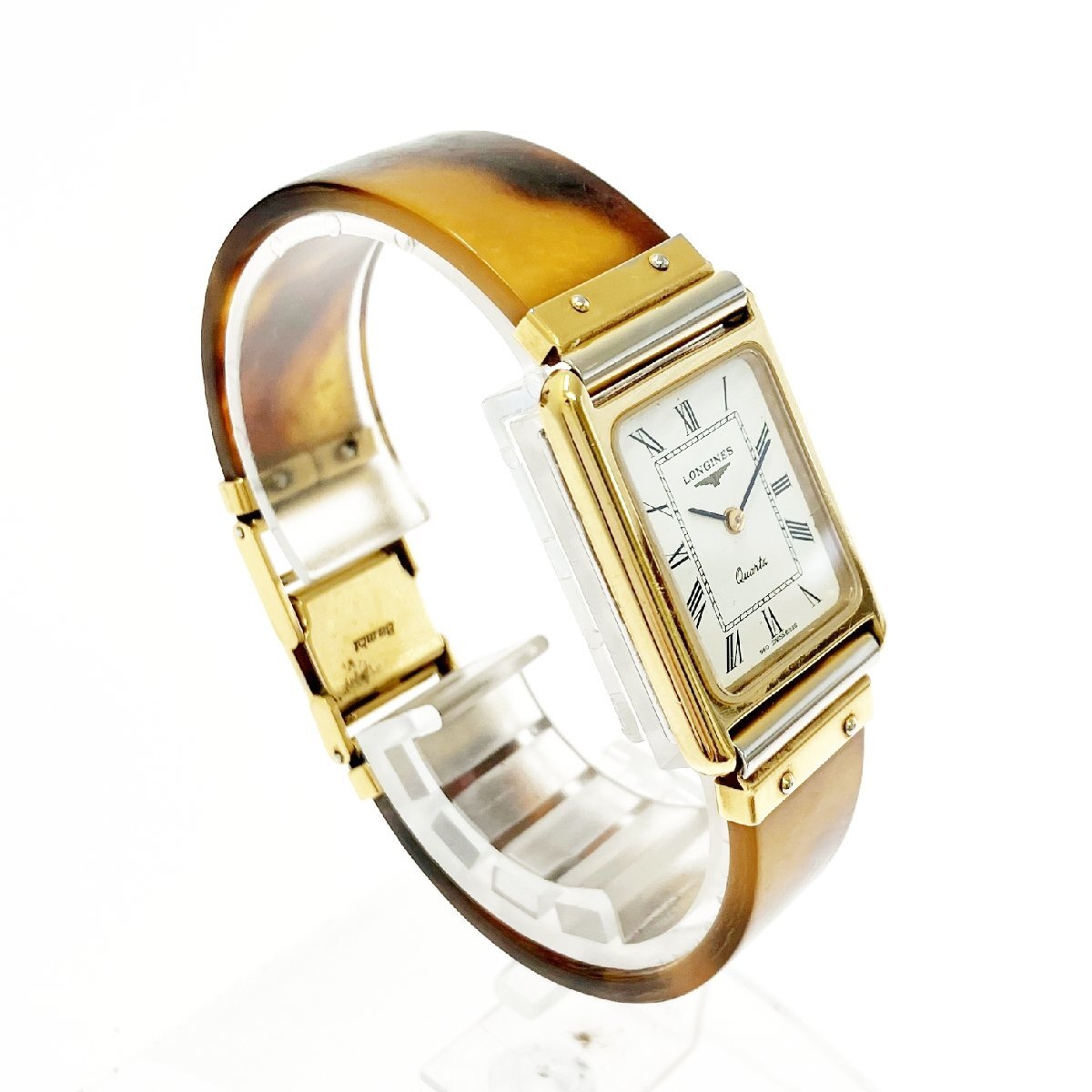 1円スタート】【箱付き】LONGINES ロンジン スクエア GP×SS 1円スタート】【箱付き】LONGINES ロンジン スクエア GP×SS