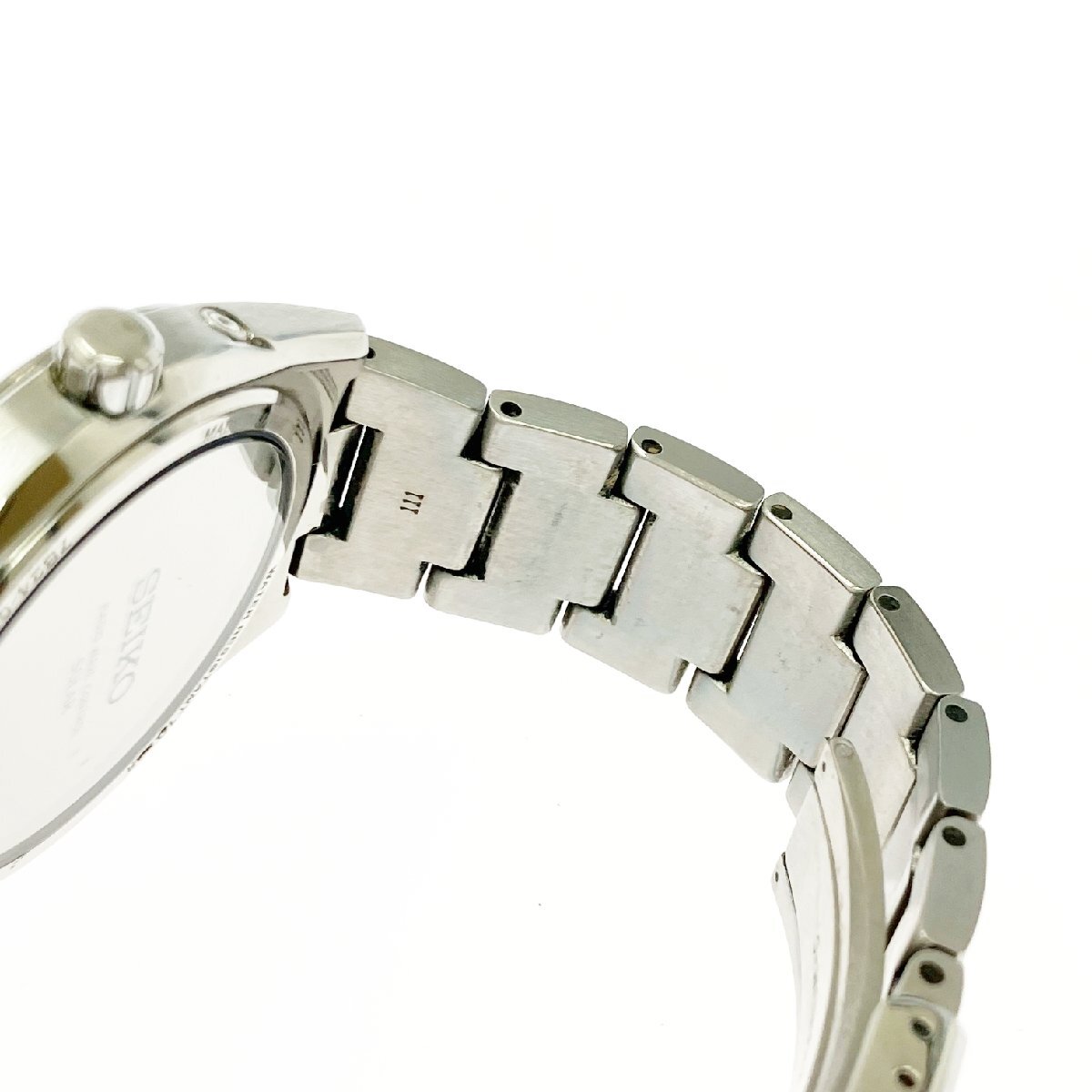 1円スタート】SEIKO セイコー 7B24-0BH0 デイト チタン ブラック 1円スタート】SEIKO セイコー 7B24-0BH0 デイト チタン ブラック