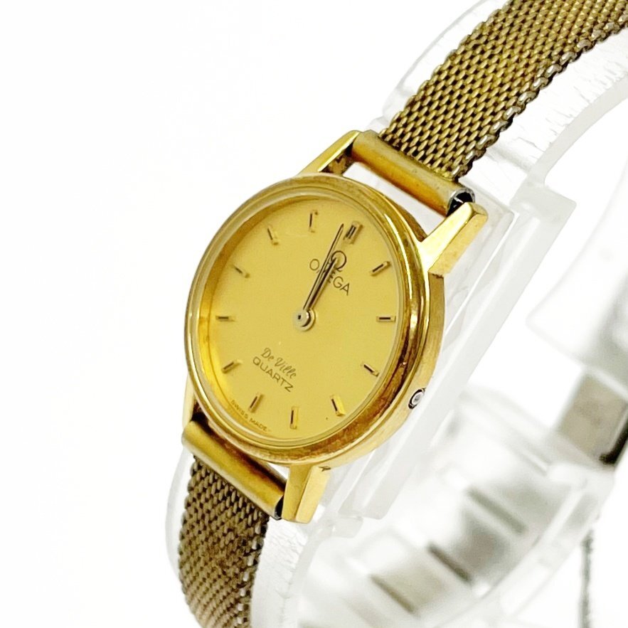 1円スタート】OMEGA オメガ デビル ラウンド GP×SS ゴールド文字 1円スタート】OMEGA オメガ デビル ラウンド GP×SS ゴールド文字