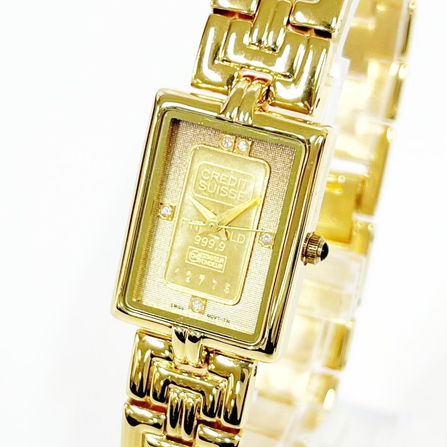 1円スタート】【箱付き】ELGIN エルジン FK-582-TN FINE GOLD 1円スタート】【箱付き】ELGIN エルジン FK-582-TN FINE GOLD