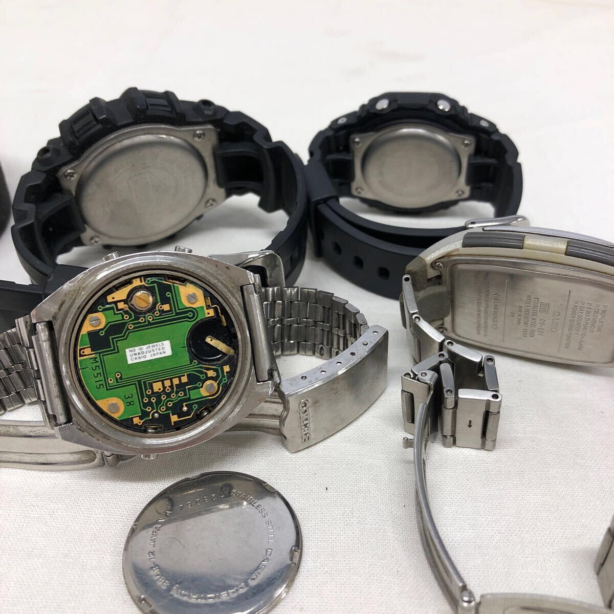 1円〜まとめて時計T8【中古ジャンク品】 G-SHOCK Baby-G CASIO他 1円〜まとめて時計T8【中古ジャンク品】 G-SHOCK Baby-G CASIO他