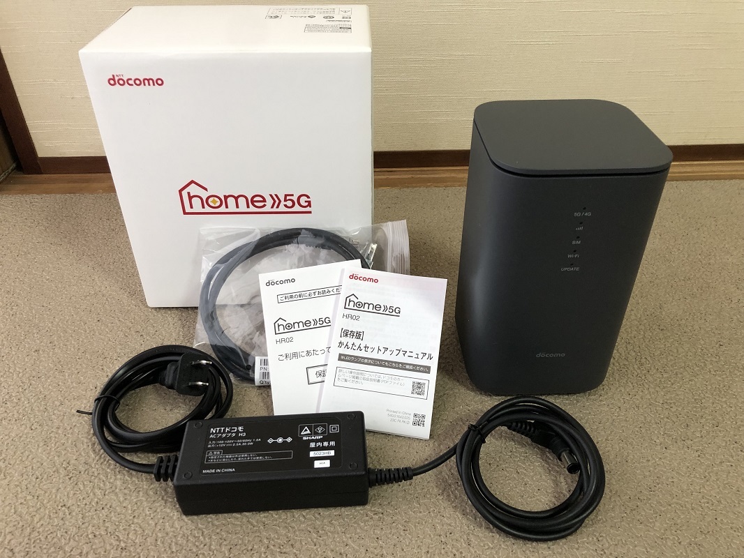 ☆美品☆ ドコモ docomo ホーム5G home5G HR02 Wi-Fiルーター ☆美品☆ ドコモ docomo ホーム5G home5G HR02 Wi-Fiルーター