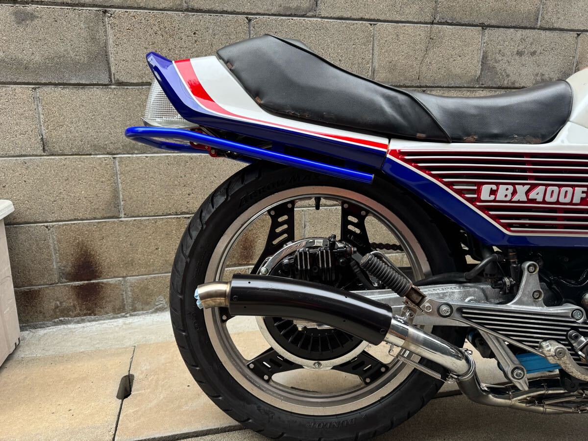 CBX400F CBX550F シートカウル 1型 青白 オリジナル 風 旧車 CBX400F CBX550F シートカウル 1型 青白 オリジナル 風 旧車
