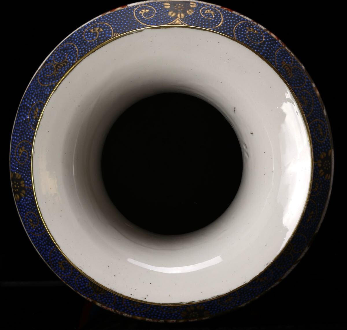 薩摩焼 景徳鎮描金人物百花柄 飾壺 花瓶 古美術 骨董品 壺 花器 薩摩焼 景徳鎮描金人物百花柄 飾壺 花瓶 古美術 骨董品 壺 花器