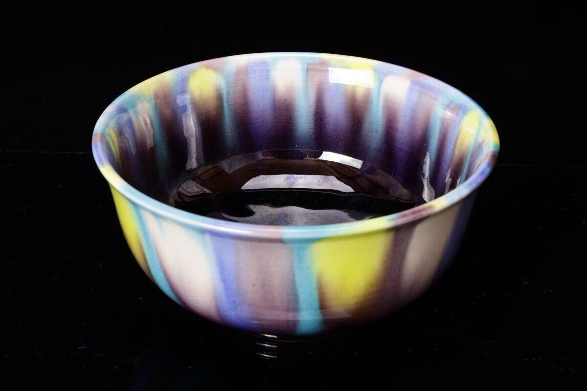 抹茶碗 九谷焼 九谷翠孝 共箱付 茶碗 茶道具 茶道 伝統陶芸 作家 抹茶碗 九谷焼 九谷翠孝 共箱付 茶碗 茶道具 茶道 伝統陶芸 作家