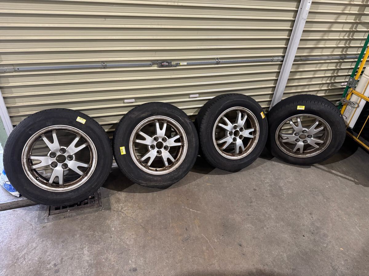 トヨタ純正中古 30プリウス ホイールタイヤ4本セット プリウス トヨタ純正中古 30プリウス ホイールタイヤ4本セット プリウス