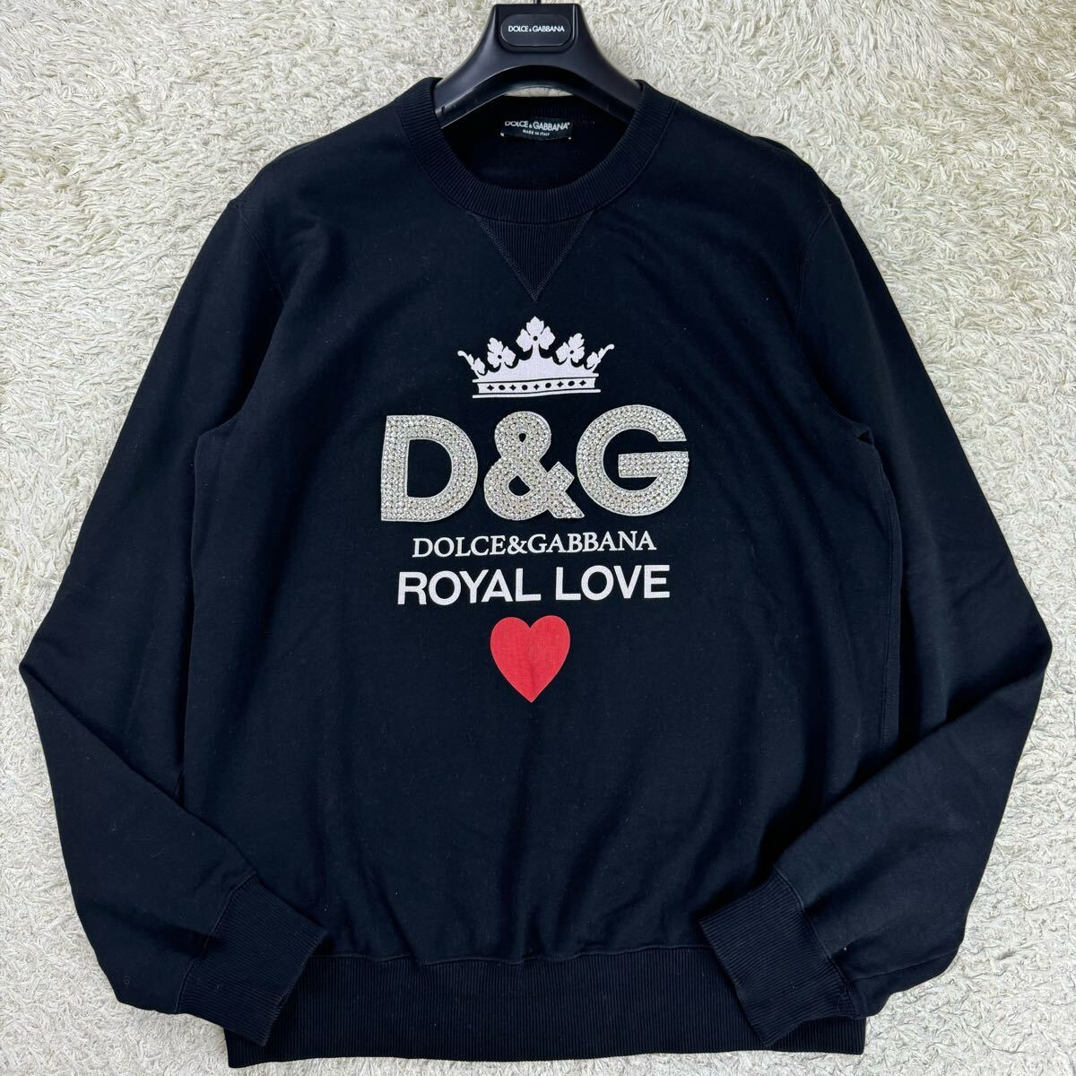 美品◎XL相当!!DOLCE&GABBANA ドルチェ&ガッバーナ トレーナー 美品◎XL相当!!DOLCE&GABBANA ドルチェ&ガッバーナ トレーナー