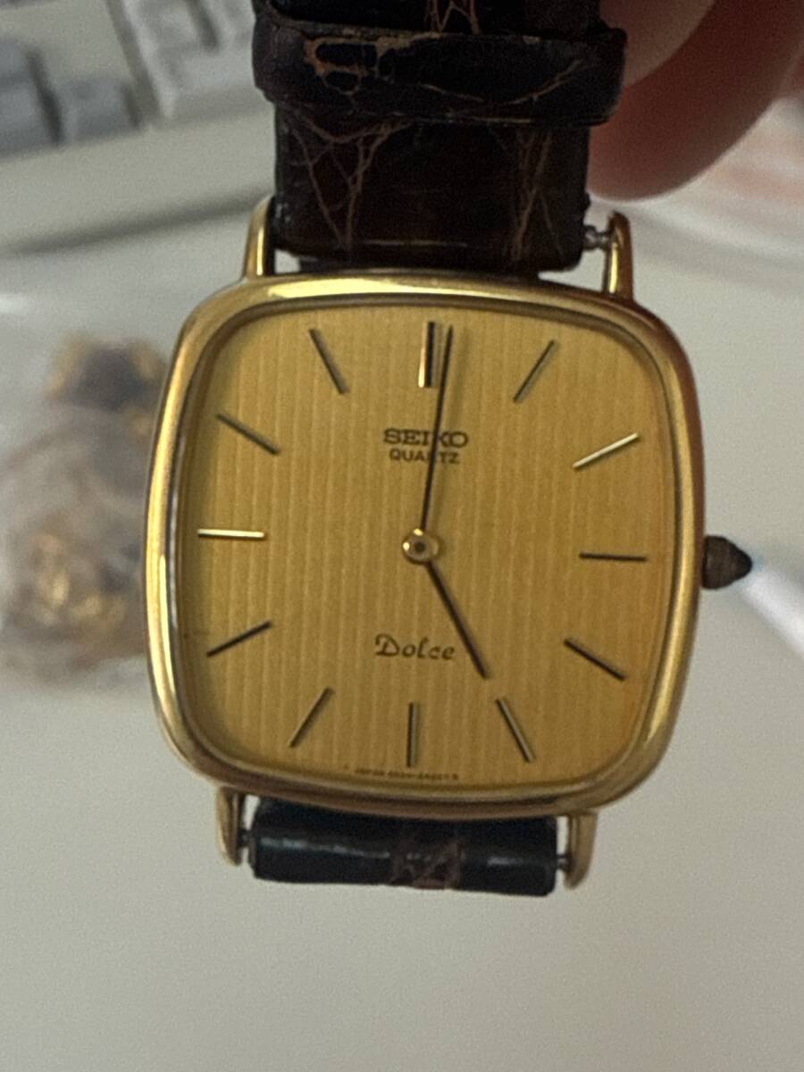 質屋 1円~ 腕時計 稼働 SEIKO セイコー ドルチェ 6020-4050 質屋 1円~ 腕時計 稼働 SEIKO セイコー ドルチェ 6020-4050
