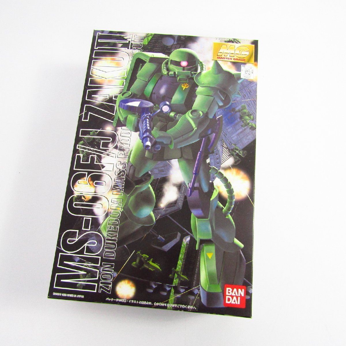 未組立 バンダイ MG 1/100 MS-06F/J ザクII 緑 (機動戦士 未組立 バンダイ MG 1/100 MS-06F/J ザクII 緑 (機動戦士