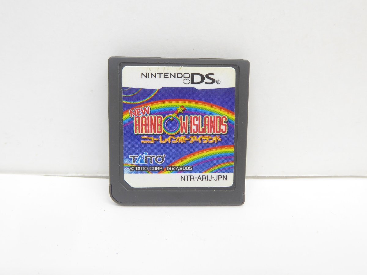 DS ニンテンドー ニューレインボーアイランド ソフト △WE2160_画像1