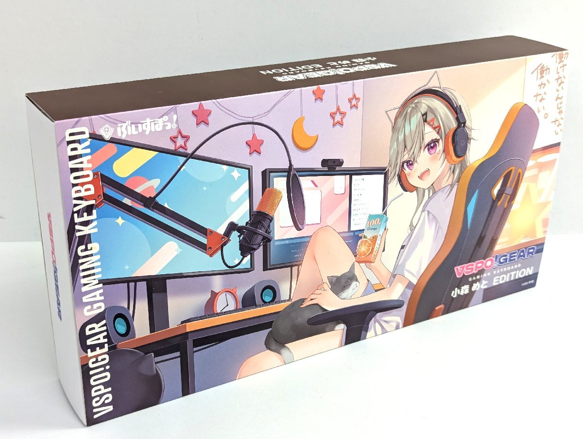 VSPO! GEAR ゲーミングキーボード 第2弾 小森めと EDITION ぶ VSPO! GEAR ゲーミングキーボード 第2弾 小森めと EDITION ぶ