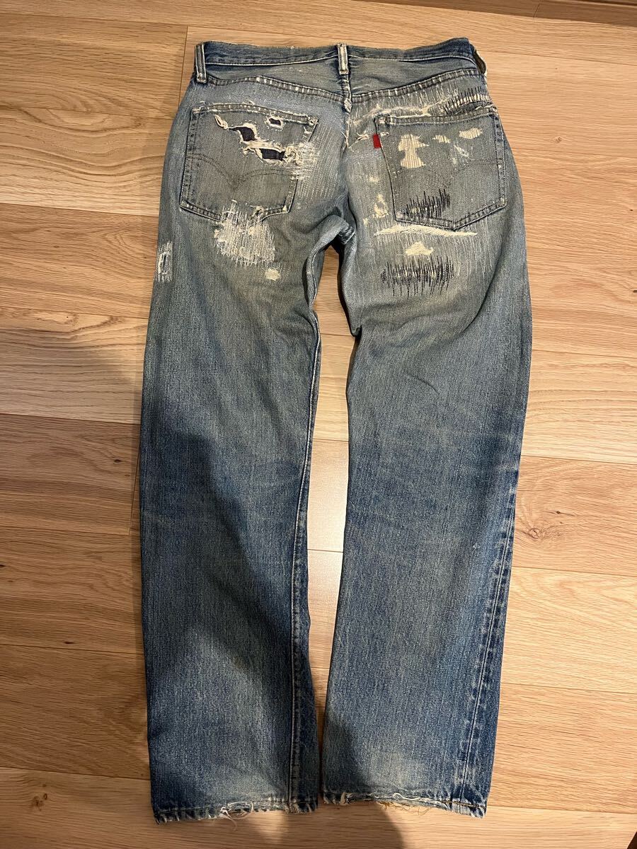 LEVI'S リーバイス 501 66前期 ボタン裏2 1975年9月製 70s LEVI'S リーバイス 501 66前期 ボタン裏2 1975年9月製 70s