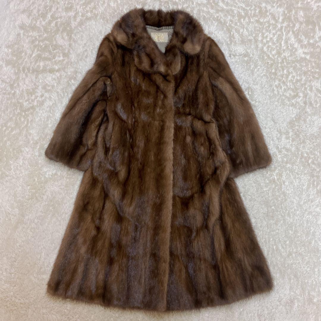 魅力的な 極美品/XL相当○SAGA MINK パステル サガミンク【SAGA/SELECTED 小物