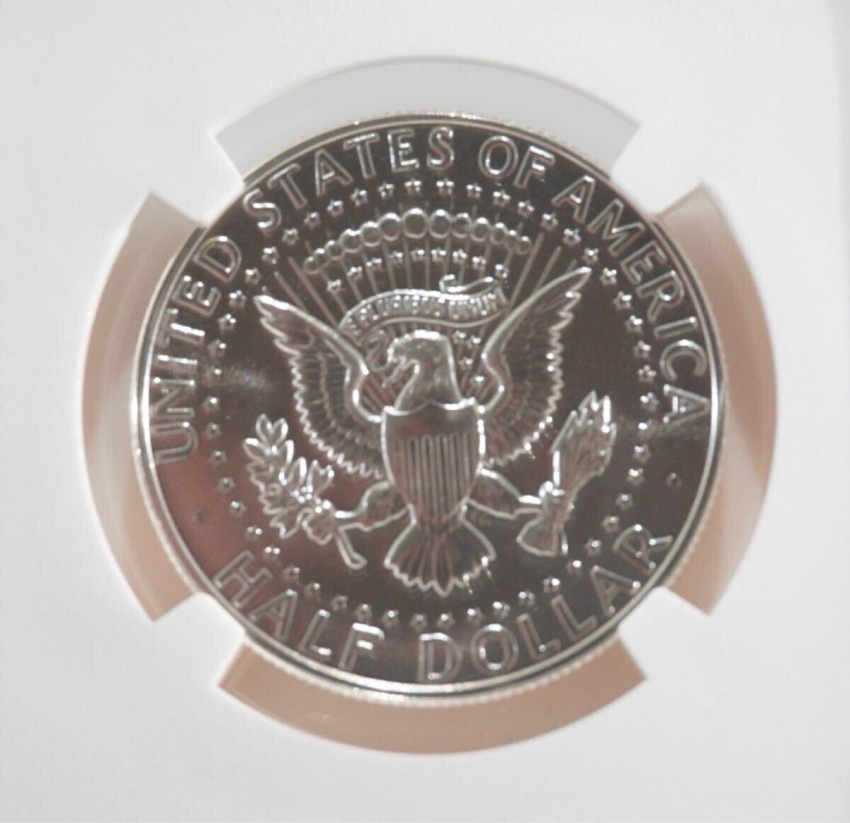 日終【NGC PF69】1964年 アメリカ 50セント ケネディ大統領 世界 日終【NGC PF69】1964年 アメリカ 50セント ケネディ大統領 世界