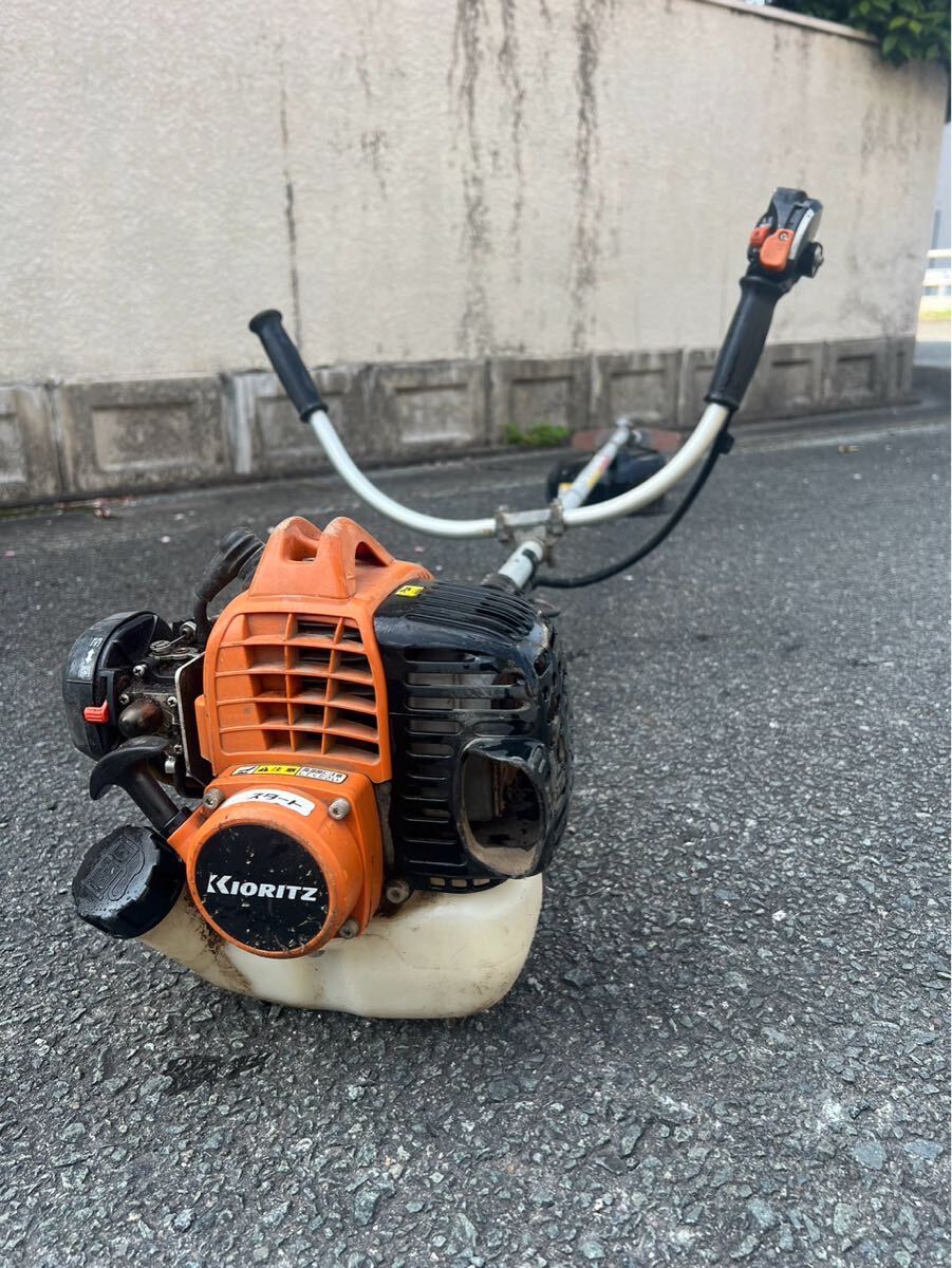 福岡県筑後市にて引取り限定】動作確認済 KIORITZ 草刈り機 共立 福岡県筑後市にて引取り限定】動作確認済 KIORITZ 草刈り機 共立