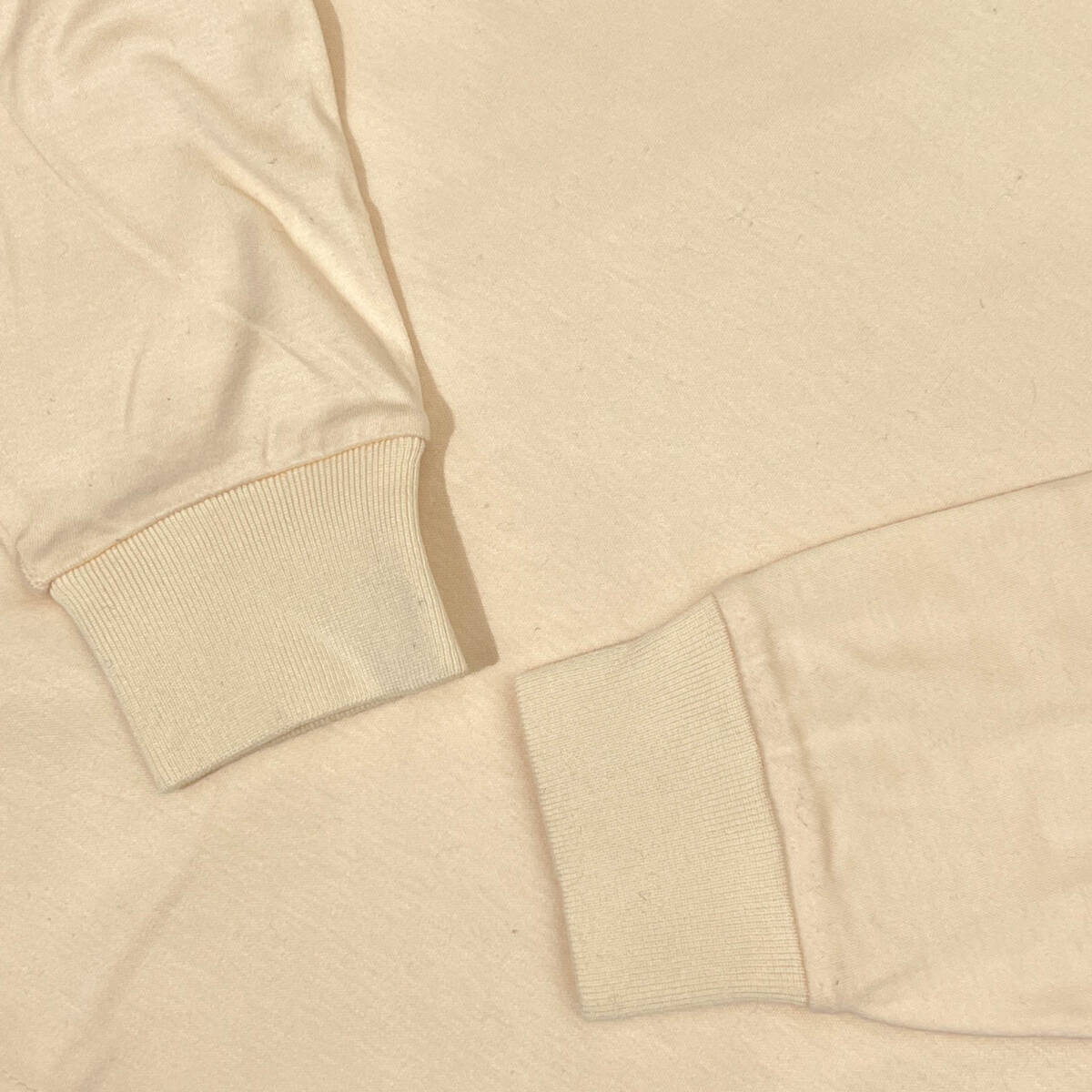 Black & White ブラックアンドホワイト ハーフジップ 天竺 ポロシャツ 2/アイボリー レディース ゴルフ_画像5