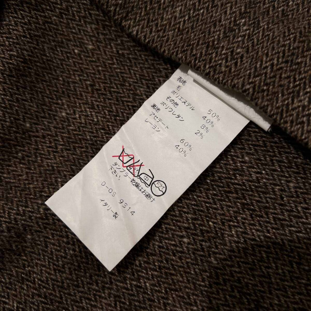 イタリア制 SETA BAMBINO セタバンビーノ ツイード ノースリーブ ワンピース 44 /レディース