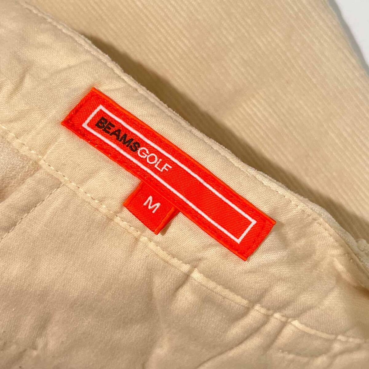 BEAMS GOLF ビームスゴルフ コーデュロイ ミニスカート M/ベージュ系 レディース_画像4
