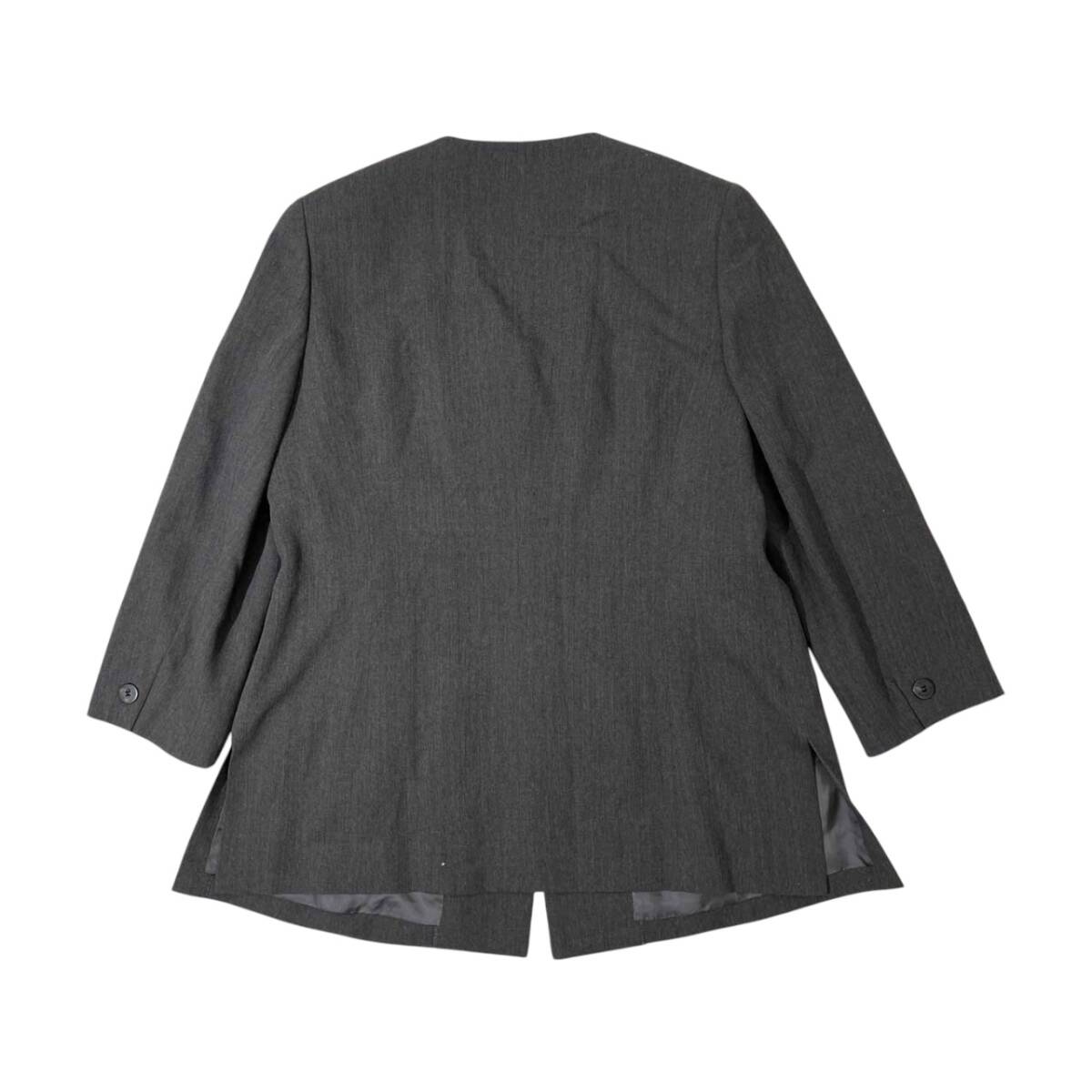 Burberrys バーバリー ノーカラー 4B ジャケット サイズ 17 /レディース/グレー/C-TK83/三陽商会_画像10