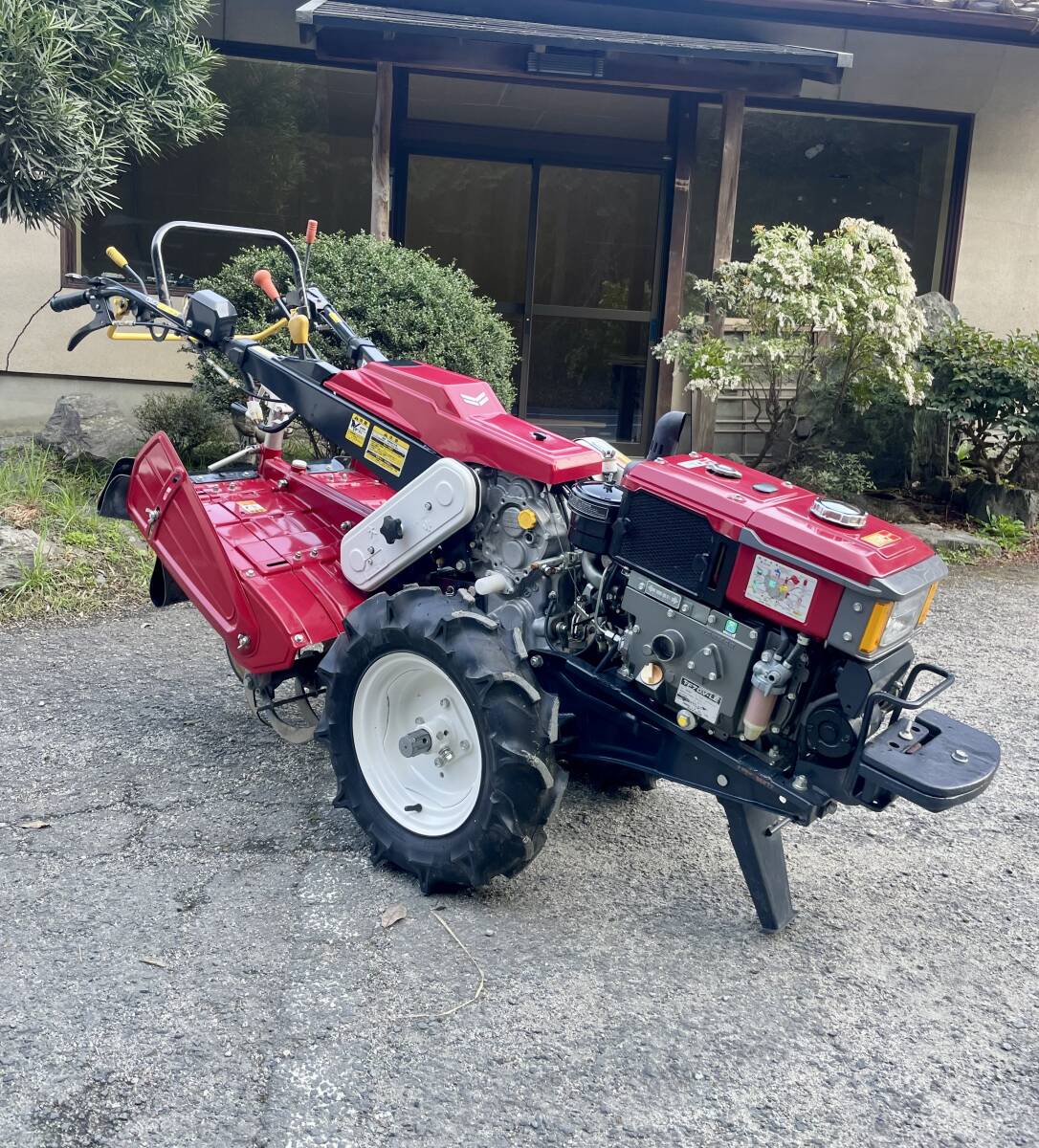ヤンマー YA750 耕運機 。耕耘機 。 セルスターター