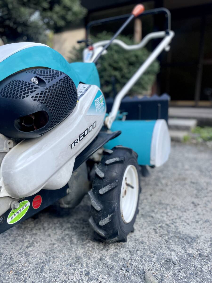 クボタ TR6000。ミニ耕運機。管理機。農用トラクター。Kubota