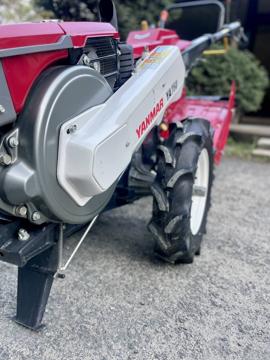 ヤンマー YA750 耕運機 。耕耘機 。 セルスターター